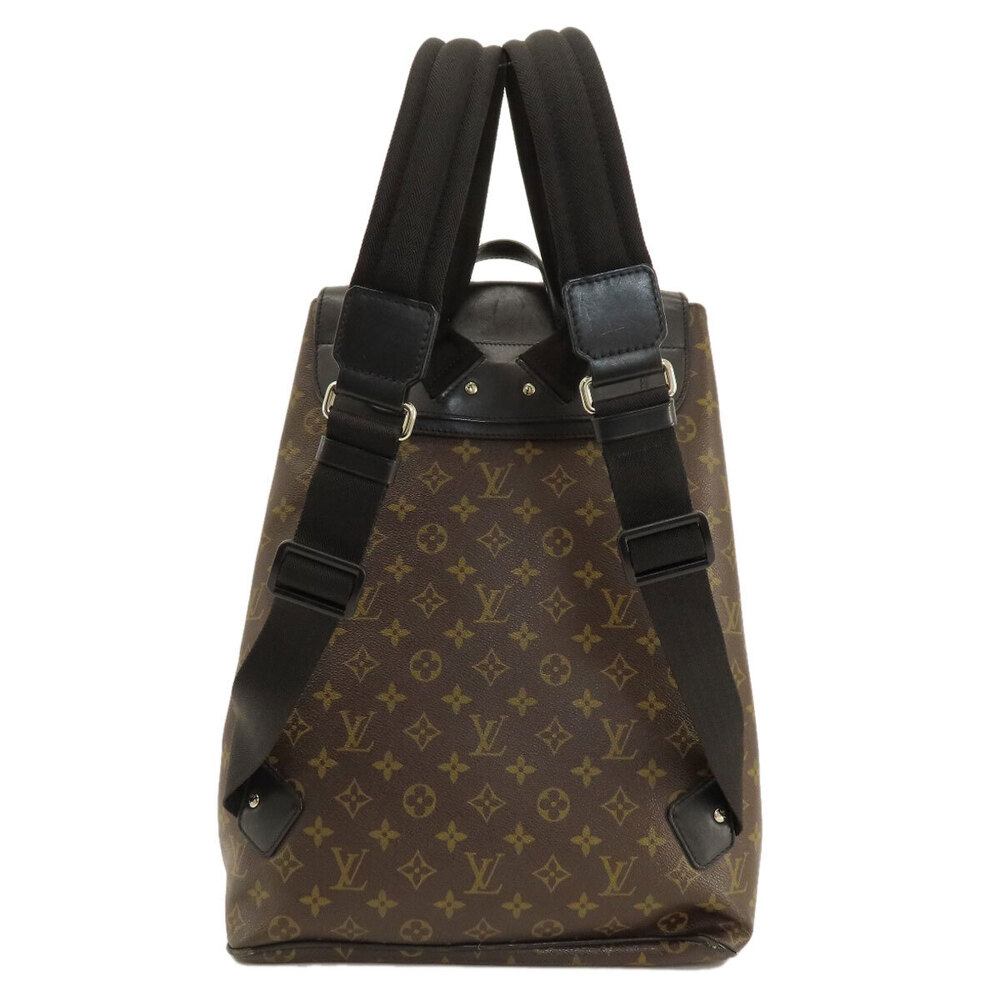 Louis Vuitton Backpack Parc Daypack Brown Canvas Monogram Rucksack Macassar
